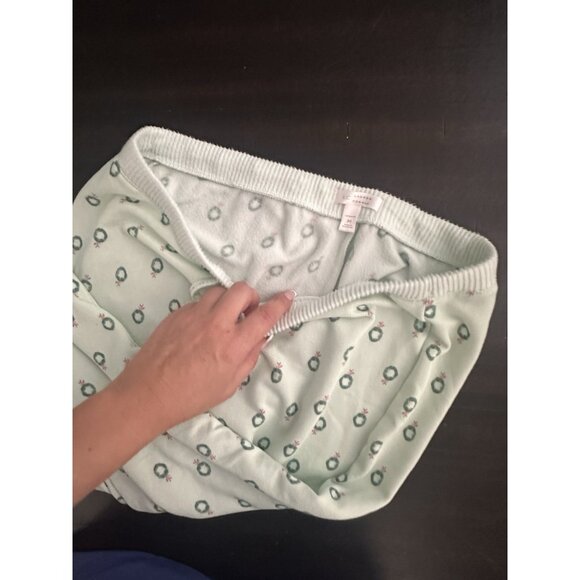 LAUREN CONRAD Flamingo Christmas Women’s Size M PJ Shirt Pants 2 Piece Set - Picture 6 of 7